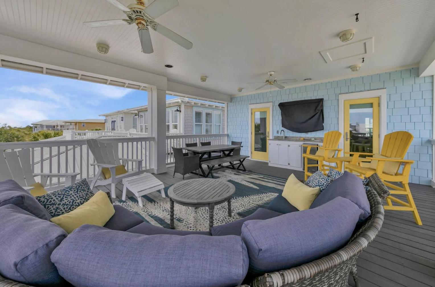 Anna'S Beach House Walk-Out To 30A In Seacrest- Pet-Friendly Розмарі-Біч Екстер'єр фото